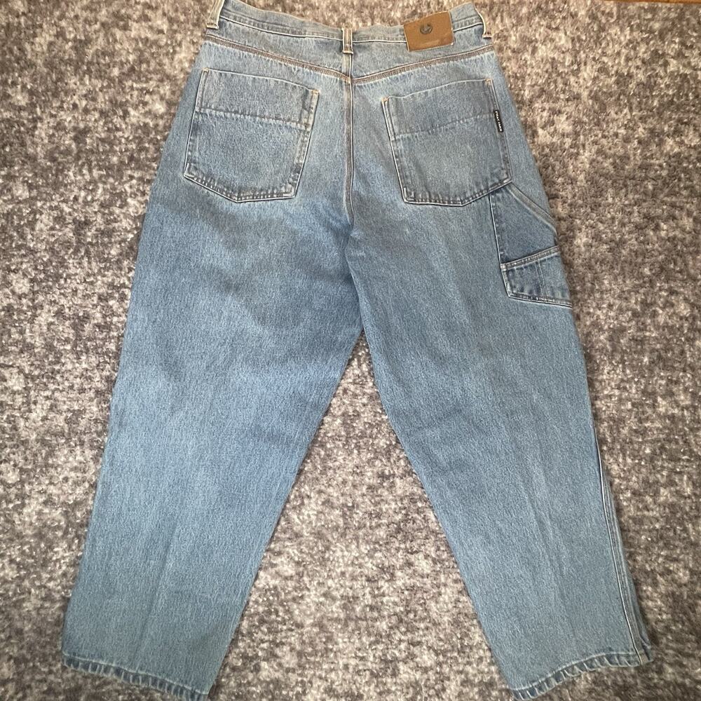 VTG Y2K Phat Farm Baggy Carpenter Jeans Wide Leg JNCO Style Mens 38x29 Denim
